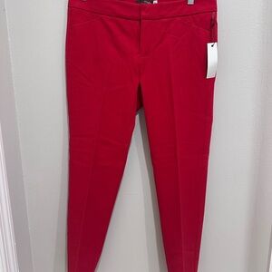 crosby. Red Ponte Trousers